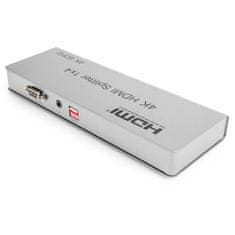 shumee Razdelilnik HDMI 1x4 SPH-RS104_V46 4K 60 Hz CEC