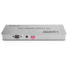 shumee Razdelilnik HDMI 1x4 SPH-RS104_V46 4K 60 Hz CEC