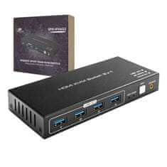 USB + HDMI 2/1 Spacetronik KVM stikalo SPH-KVM23