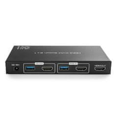 shumee USB + HDMI 2/1 Spacetronik KVM stikalo SPH-KVM23