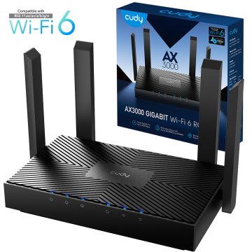 shumee Cudy WR3000 LAN/WAN Wi-Fi 6 Mesh OpenWRT usmerjevalnik