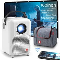 shumee Mobilni projektor M1 LED FullHD vrečko z zaslonom OUTLET