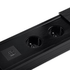 Greatstore Spacetronik SPS-S24B drsna mizna vtičnica
