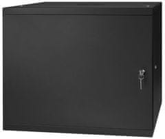 shumee RACK 19'' 9U 600x450mm BLACK Jeklena vrata