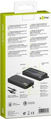 shumee PowerBank Goobay 20000 mAh s sončno baterijo QC PD