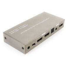 shumee Razdelilnik 2x HDMI-HDMI + Audio ARC 4K SPH-SAE06