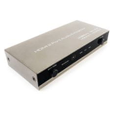 shumee Razdelilnik 2x HDMI-HDMI + Audio ARC 4K SPH-SAE06