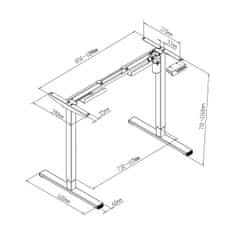 Spacetronik SPE-124B električno namizno stojalo