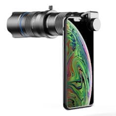 shumee Monokularni objektiv za telefon z zoomom 20-40x Set 4 v 1