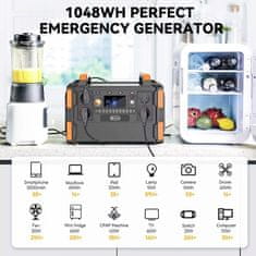 shumee FlashFish F132 1000W LiFePO4 energetska banka 1041,6Wh