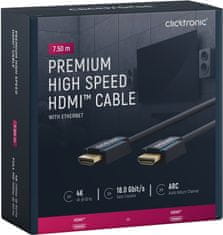 CLICKTRONIC HDMI 2.0 4K 60Hz 7,5 m kabel