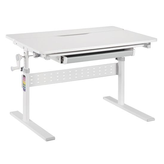 XD nastavljiva otroška pisalna miza SPE-X102W 90x60 cm