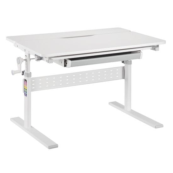 Greatstore XD nastavljiva otroška pisalna miza SPE-X102W 80x60 cm