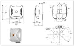 shumee Poynting XPOL-2-5G-01 MIMO 2x2 SMA panelna antena