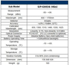 shumee Spacetronik SP-OM36 Mini optični merilnik