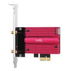 PCI-E WiFi 6E AX5400 omrežna kartica BT 5.2 2x5