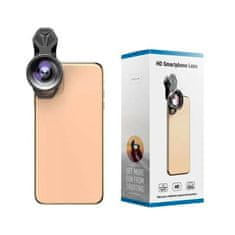 Greatstore Dva širokokotna objektiva za telefon 120 makro 10x
