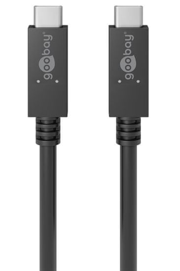 USB-C 3.2 Gen2x2 100W 20Gb/s PD kabel Goobay 1m