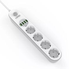 shumee Napajalni trak s polnilnikom 4 AC 4 USB