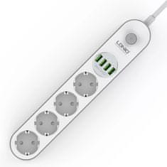 shumee Napajalni trak s polnilnikom 4 AC 4 USB