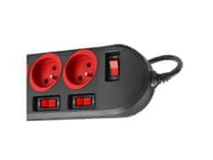 shumee Napajalni trak s polnilnikom 4 AC 4 USB