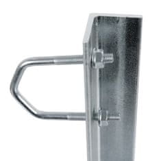Greatstore Stenski nosilec 45 cm s podpornim kompletom 2 kosov.