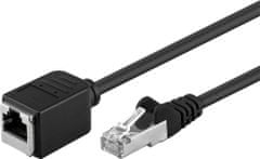 Podaljševalni kabel LAN CAT 5E črn 10m