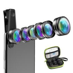 Komplet objektivov za pametne telefone 3x objektiv 3x filter