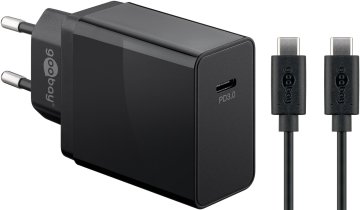 shumee USB-C PD 18W Goobayjev omrežni polnilnik + 1m kabel