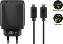 shumee USB-C PD 18W Goobayjev omrežni polnilnik + 1m kabel