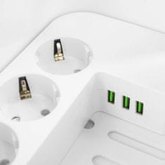 shumee Polnilna postaja BOX 5xAC 3xUSB