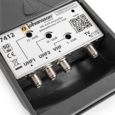 shumee Johansson 7412 LTE 2xUHF+VHF jamborna antena diplekser