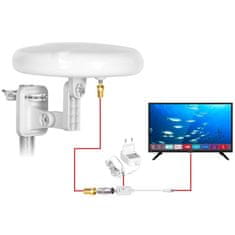 Greatstore VAYOX VA0024 FM VHF UHF vsesmerna antena DVB-T2 LTE