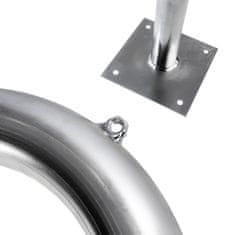 Greatstore Jeklena strešna vponka (kabelska kanalizacija) fi 48 mm - pocinkana