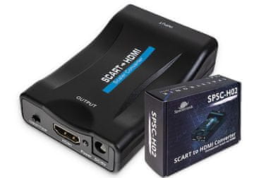 shumee Pretvornik SCART v HDMI Spacetronik SPSC-H02