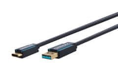 CLICKTRONIC USB 3.0 - USB-C 2m kabel