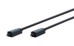 Greatstore CLICKTRONIC Toslink optični kabel + dodatni priključek 5 m