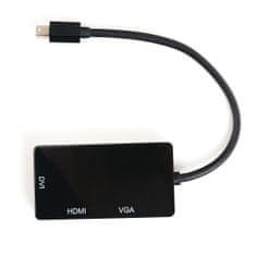 Mini DP na HDMI DVI VGA večportni SPD-M02