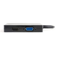 Mini DP na HDMI DVI VGA večportni SPD-M02