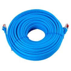 RJ45 CAT 6 S/FTP AWG27 LSZH modri 30m kabel