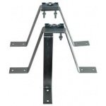 shumee Nosilec drog 25cm stenski nosilec s podporo - 2 kosa