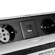 Greatstore Spacetronik SPS-D24CS V2 odprtina za vtičnico na pultu