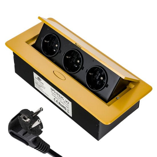 Greatstore Spacetronik SPS-D33G V2 odprtina za vtičnico na pultu