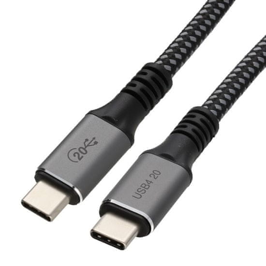 USB-C 4.0 20Gbit/s Spacetronik SPC020 2m kabel