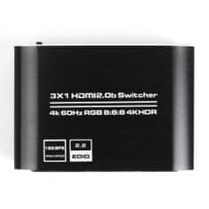 Združilnik HDMI 3x1 SPH-S1033 4K 60Hz