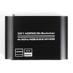 shumee Združilnik HDMI 3x1 SPH-S1033 4K 60Hz