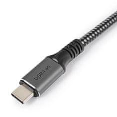 USB-C USB4 40Gbit/s 100W 20V 5A Kabel Goobay 0,8 m