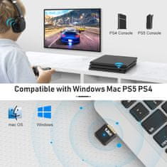 shumee B10A Bluetooth avdio oddajnik 5.0 USB 1Mii 20m