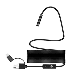 Greatstore USB endoskopska kamera 3v1 IP67 7mm SPU-E01 10m