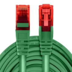 RJ45 CAT 6 U/UTP AWG24 zelen 30m kabel